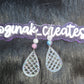 CUSTOMIZE Mermaid Scale Dangle Earrings