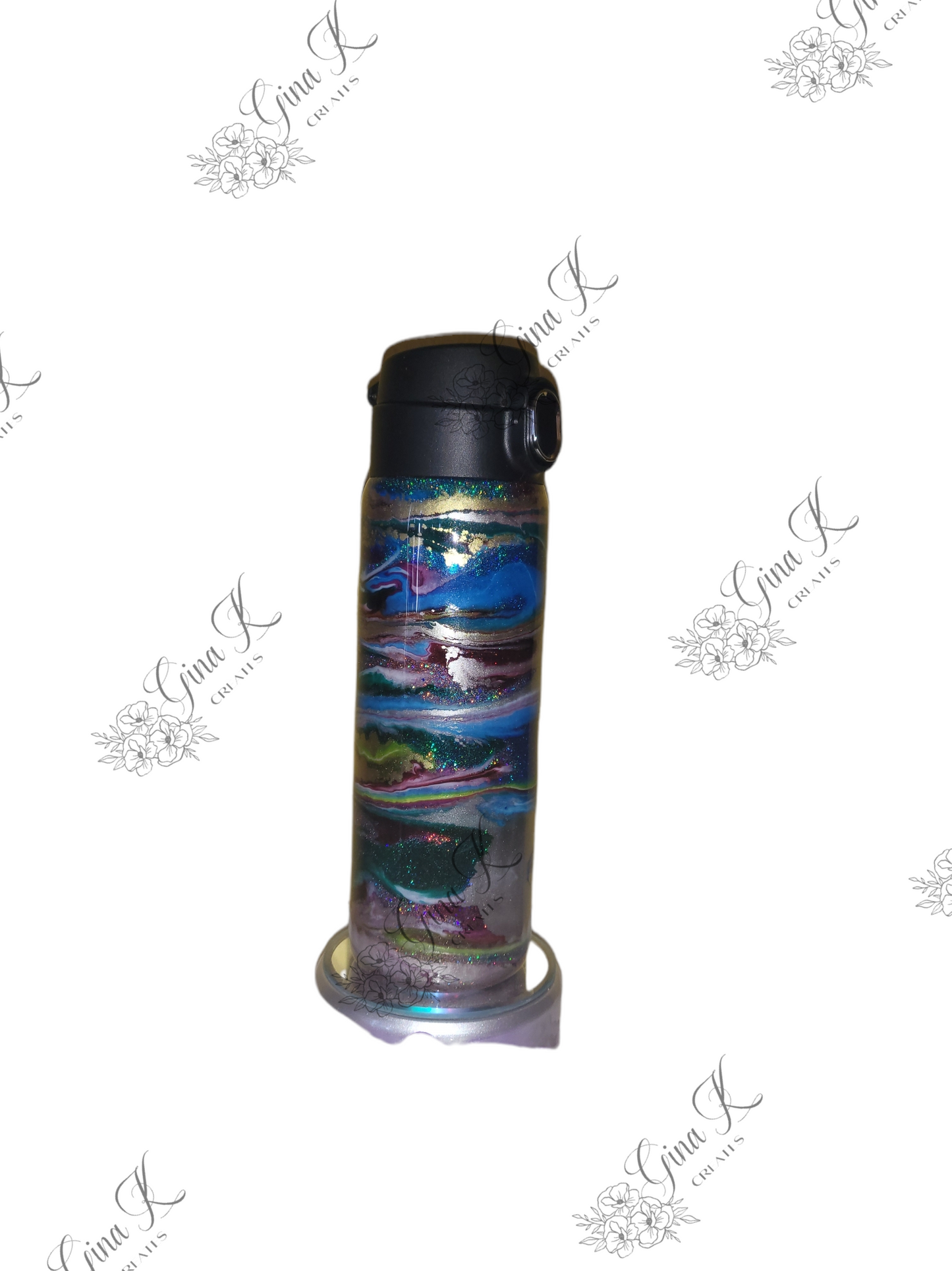 17oz FULLY CUSTOMIZABLE Push Top Coffee Tumbler